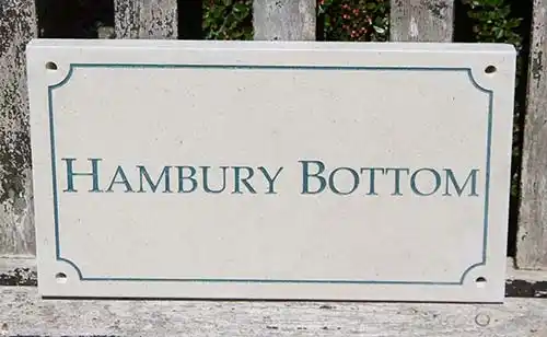 Purbeck Stone House Sign