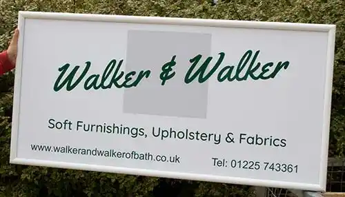 Aluminium Sign with Bullnose Edge