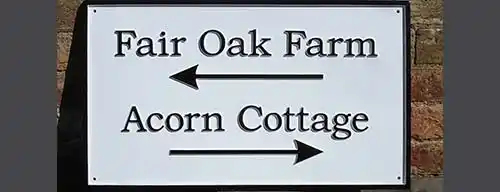 Directional Arrow Sign