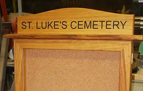 Wooden Notice Boards