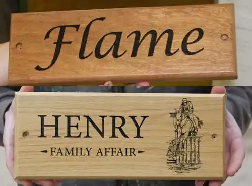 Stable Name Plate