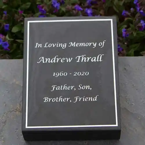 Portrait Slate Wedge