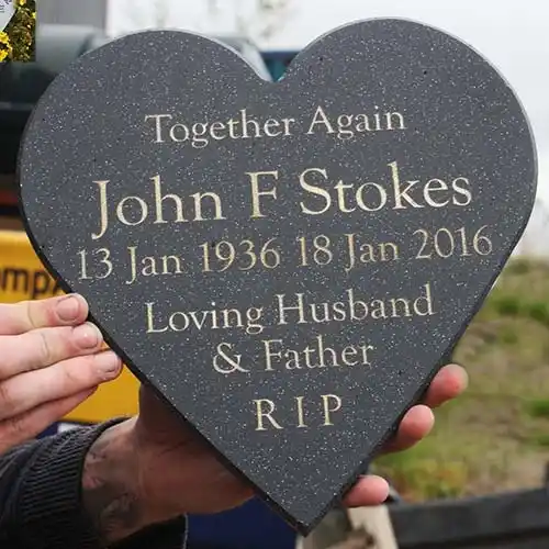 Corian Heart Memorial