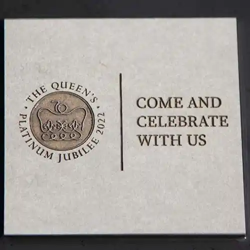 Platinum Jubilee Sign