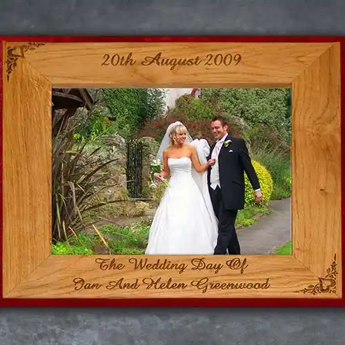 Wedding photo frame gift