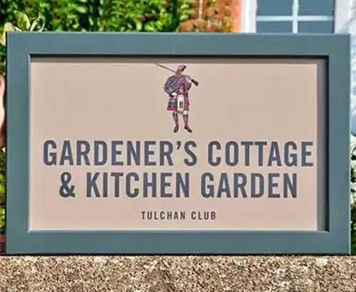 Painted Framed Business Sign