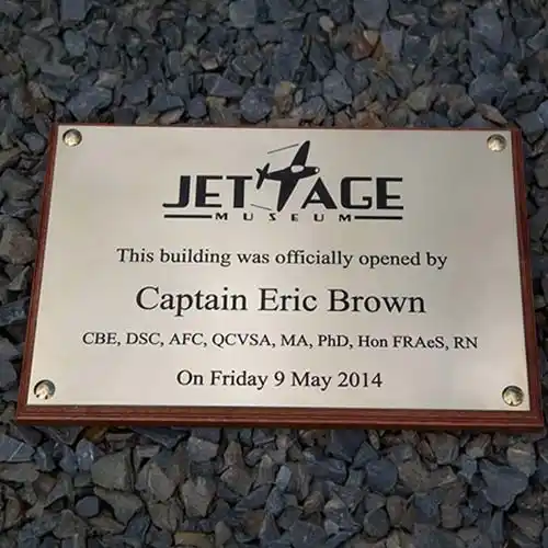 Polish Brass Plaque