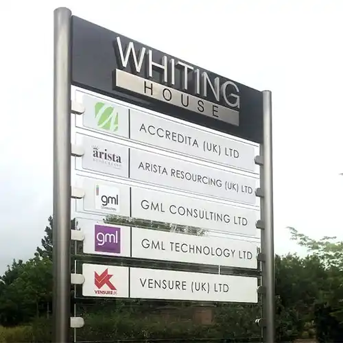 Large Acrylic Entrance Sign